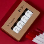 Noble - Red Комплект веган гел лакове за нокти без Hema - Image 2