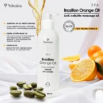 Spa Brazilian Orange Oil Веган антицелулитно масажно олио за тяло с портокал - Image 2
