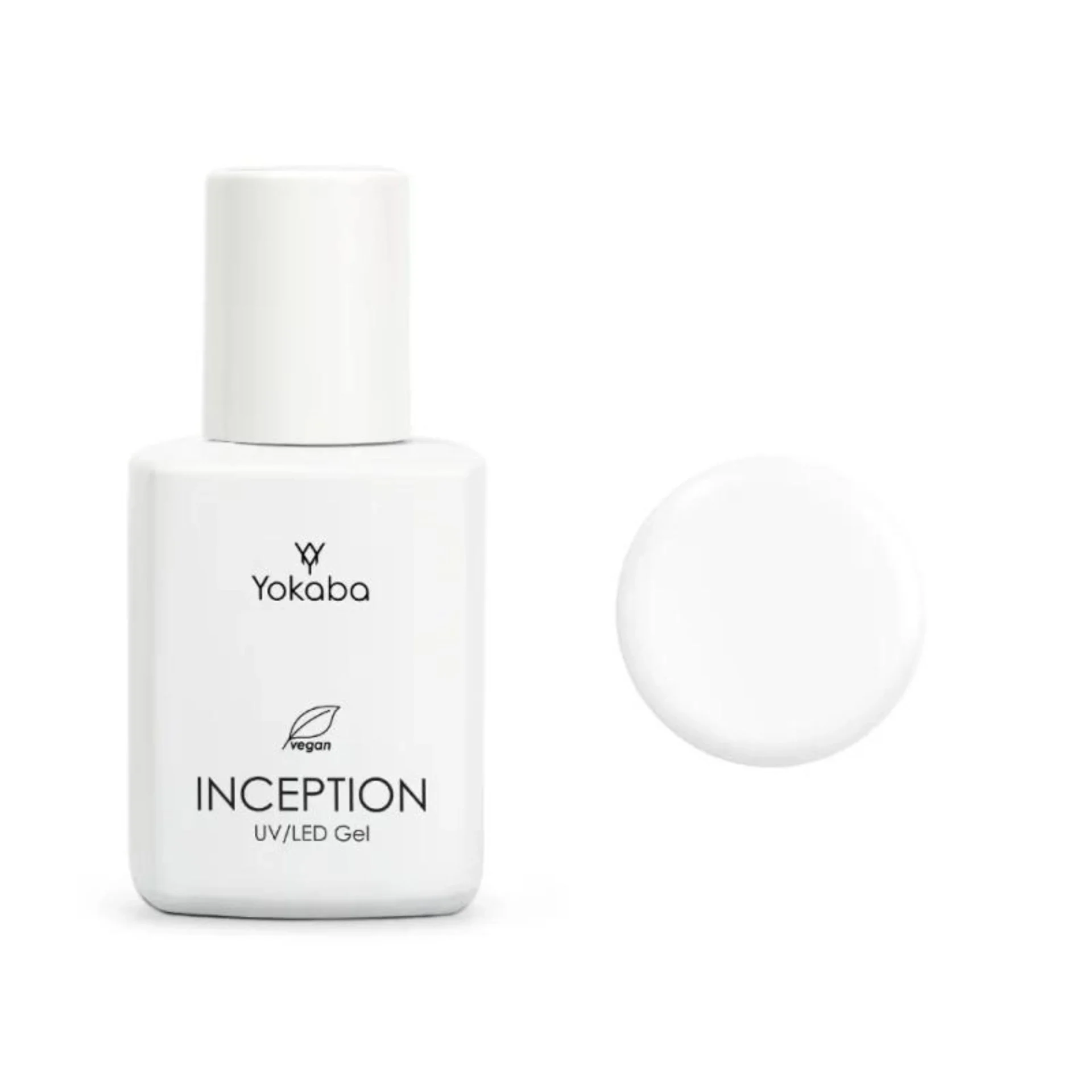 yokaba-inception-uvled-04-crystal-white-vegan-gel-za-izgrazhdane-v-butilka-1-318 Inception UV/LED Gel - 04 Crystal White Веган гел за изграждане в бутилка - Image 1