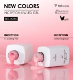 Inception UV/LED Gel - 14 Evening Pink Веган гел за изграждане в бутилка - Image 3