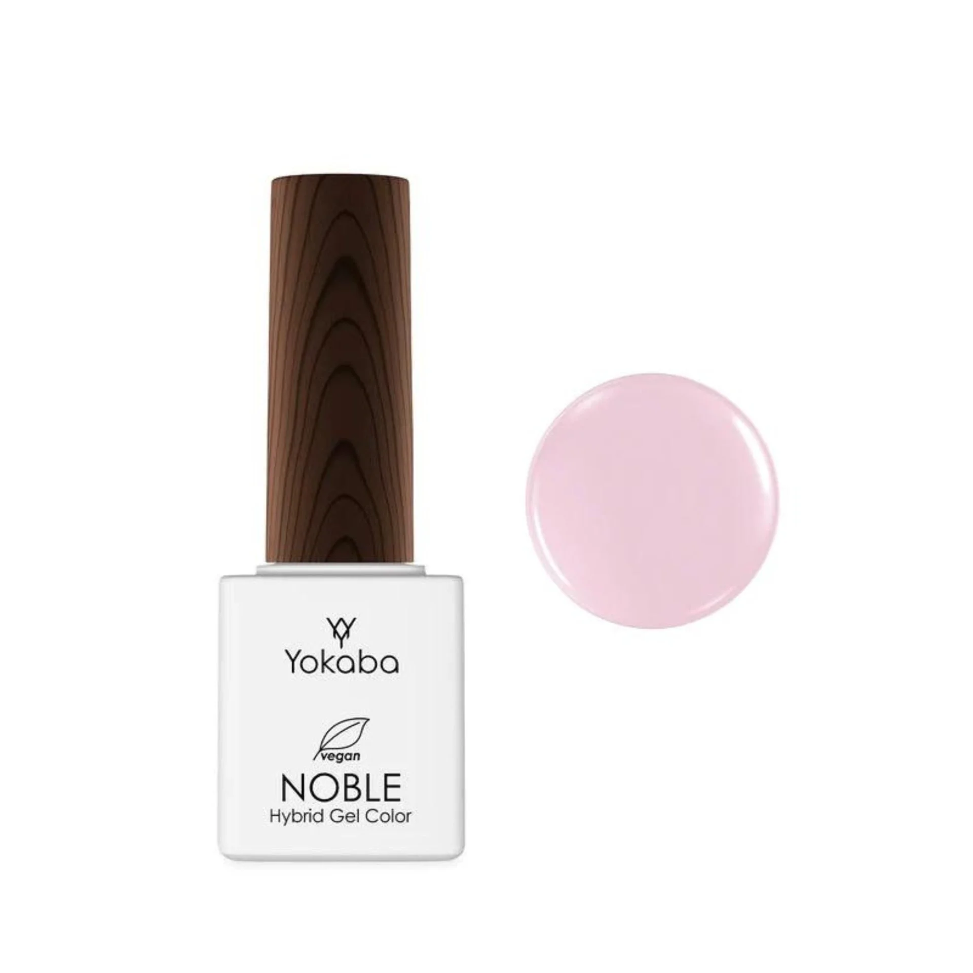 yokaba-noble-vegan-gel-lak-za-nokti-bez-hema-14-strawberry-yoghurt-1-390 Noble - 14 Strawberry Yogurt Hema Free Веган гел лак за нокти - Image 1