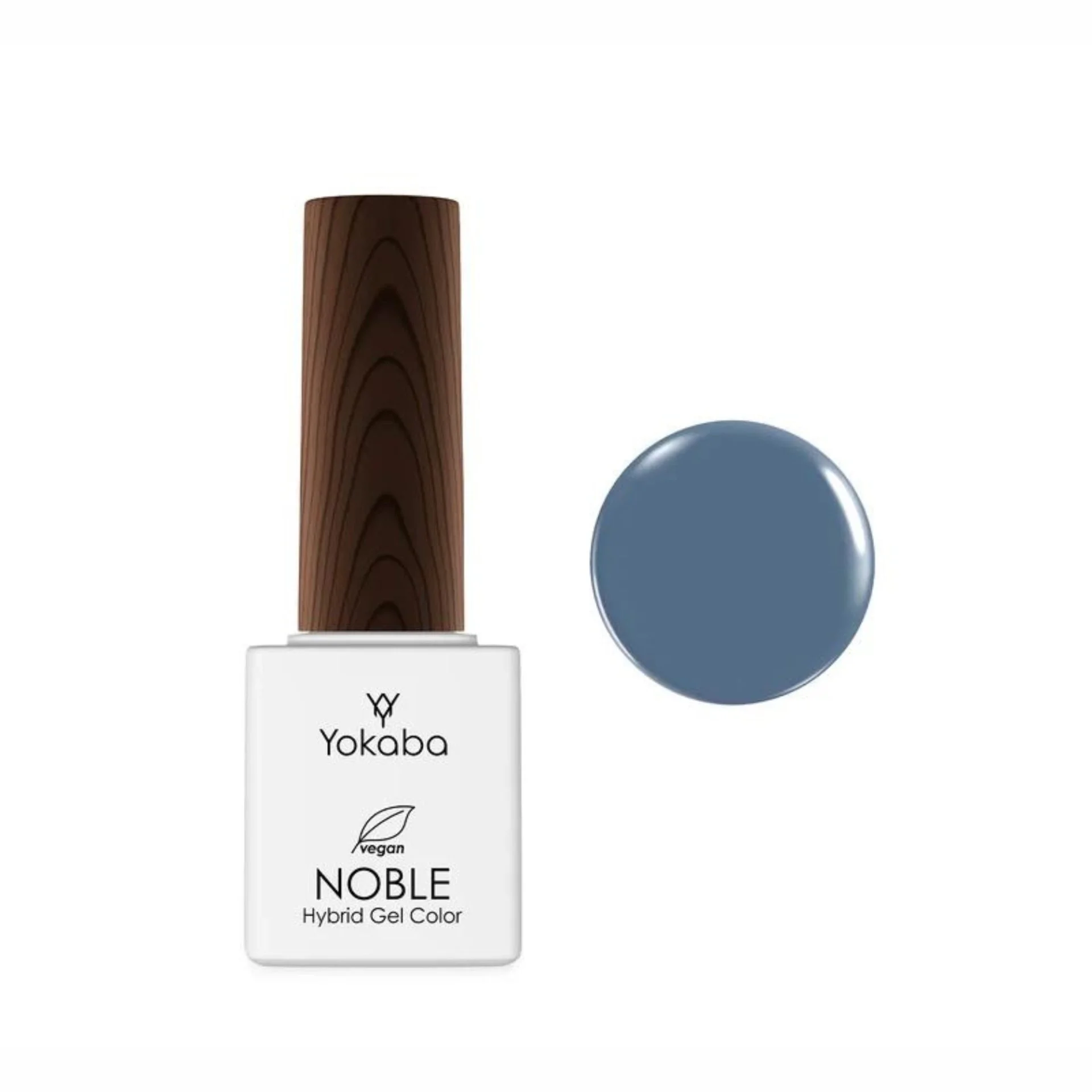 yokaba-noble-vegan-gel-lak-za-nokti-bez-hema-60-light-denim-1-821 Noble - 60 Light Denim Hema Free Веган гел лак за нокти - Image 1