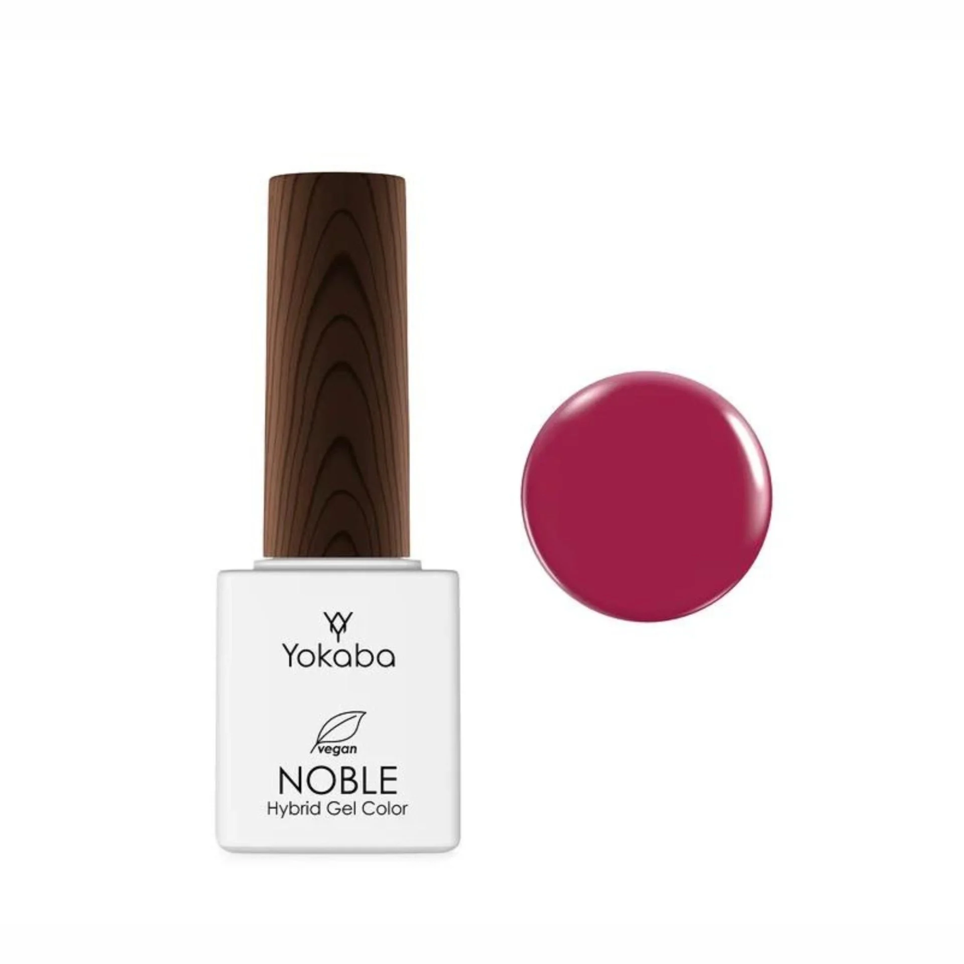 yokaba-noble-vegan-gel-lak-za-nokti-bez-hema-62-charming-fuchsia-1-013 Noble - 62 Charming Fuchsia Hema Free Веган гел лак за нокти - Image 1