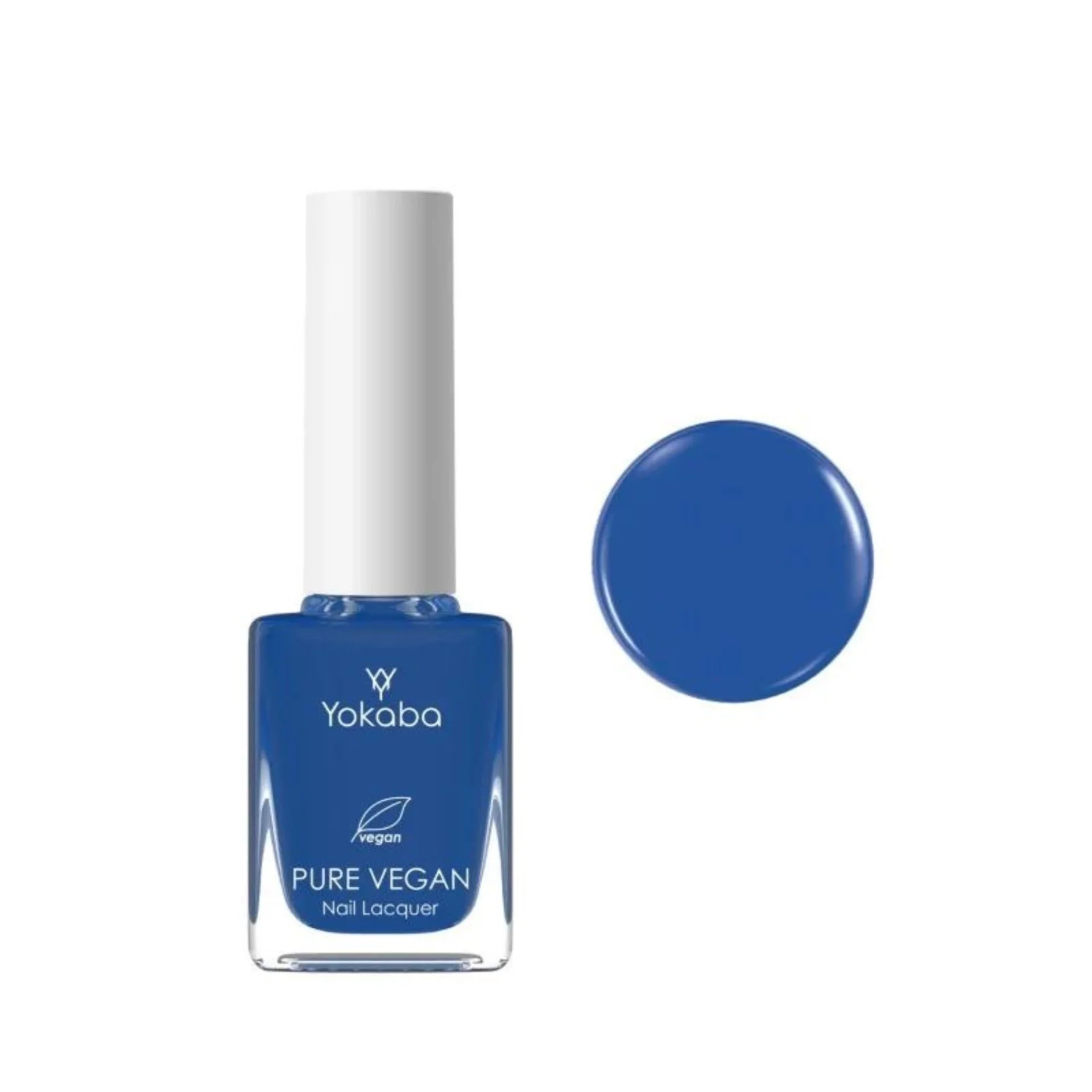 yokaba-pure-vegan-klasicheski-lak-za-nokti-24-deep-blue-1-155 Pure Vegan - 24 Deep Blue Веган класически лак за нокти - Image 1