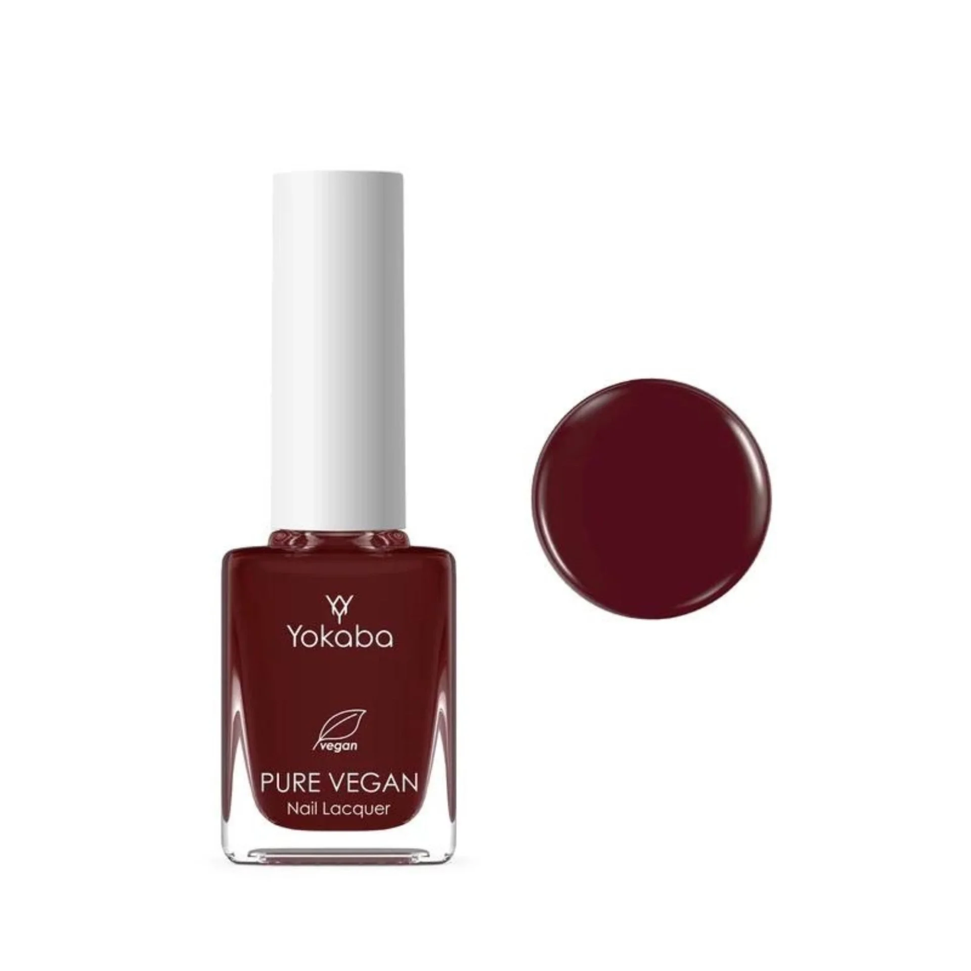 yokaba-pure-vegan-klasicheski-lak-za-nokti-32-mahogany-1-729 Pure Vegan - 32 Mohogany Веган класически лак за нокти - Image 1