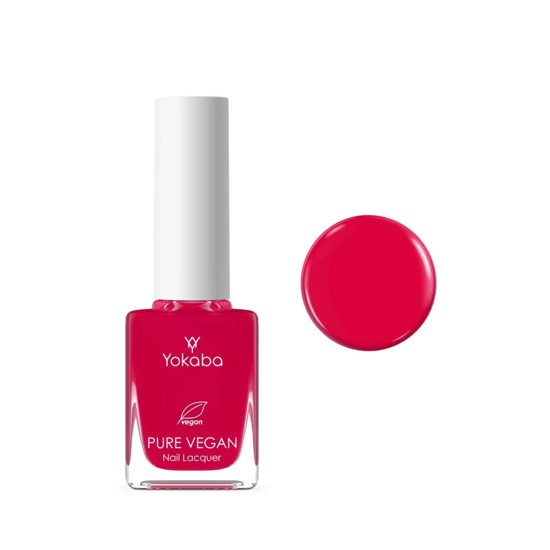 yokaba-pure-vegan-klasicheski-lak-za-nokti-69-viva-magenta-1-825 Pure Vegan - 69 Viva Magenta Веган класически лак за нокти - Image 1