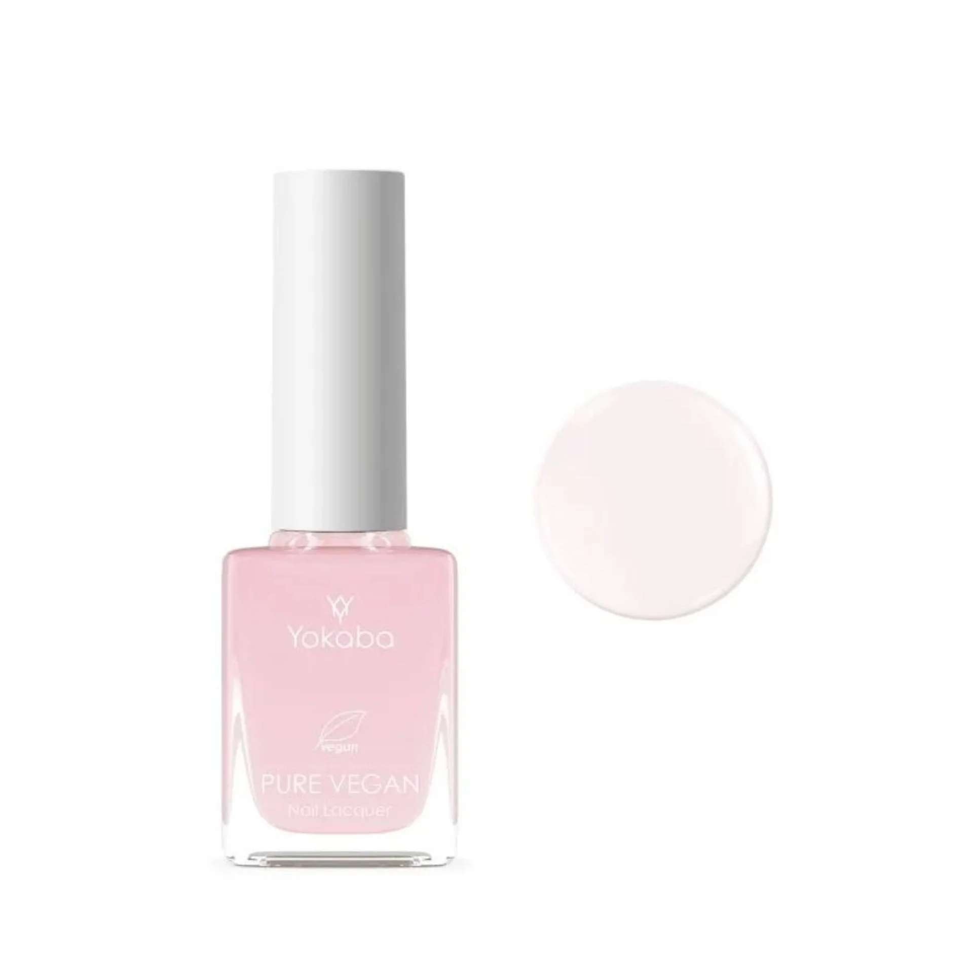 yokaba-pure-vegan-klasicheski-lak-za-nokti-83-french-rose-1-492 Pure Vegan - 83 French Rose Веган класически лак за нокти - Image 1