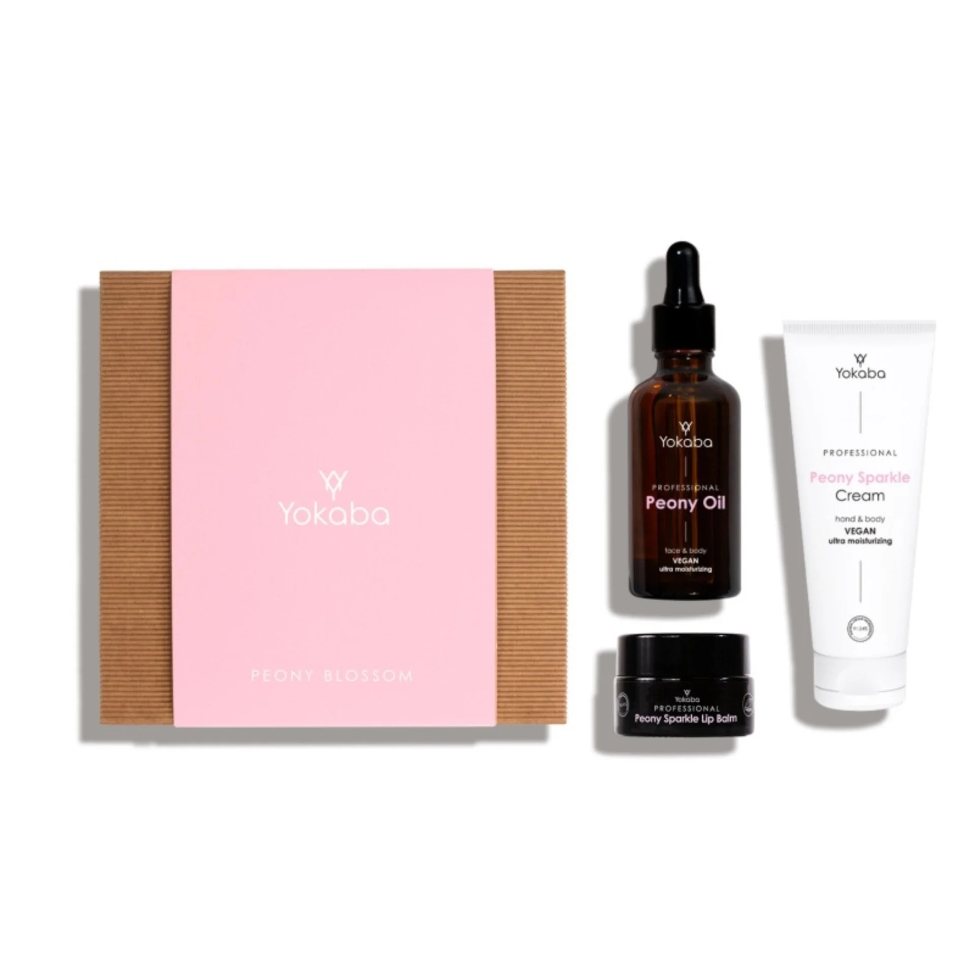 aesthetic-pharma-komplekt-peony-blossom-yokaba-krem-za-tqlo-olio-za-litse-i-balsam-za-ustni-1-984 Peony Blossom Комплект за лице и тяло с божур - Image 1