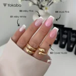 Polyflex Acryl UV/LED Gel - 02 Cover Nude Веган акригел за изграждане - Image 3