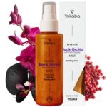 Essence Black Orchid With Pink Pepper Mist Веган спрей за коса и тяло с черна орхидея и златни частици - Image 4
