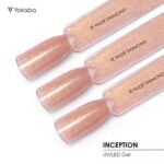 Inception UV/LED Gel - 18 Nude Daimond Веган гел за изграждане в бутилка - Image 3