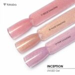 Inception UV/LED Gel - 18 Nude Daimond Веган гел за изграждане в бутилка - Image 4
