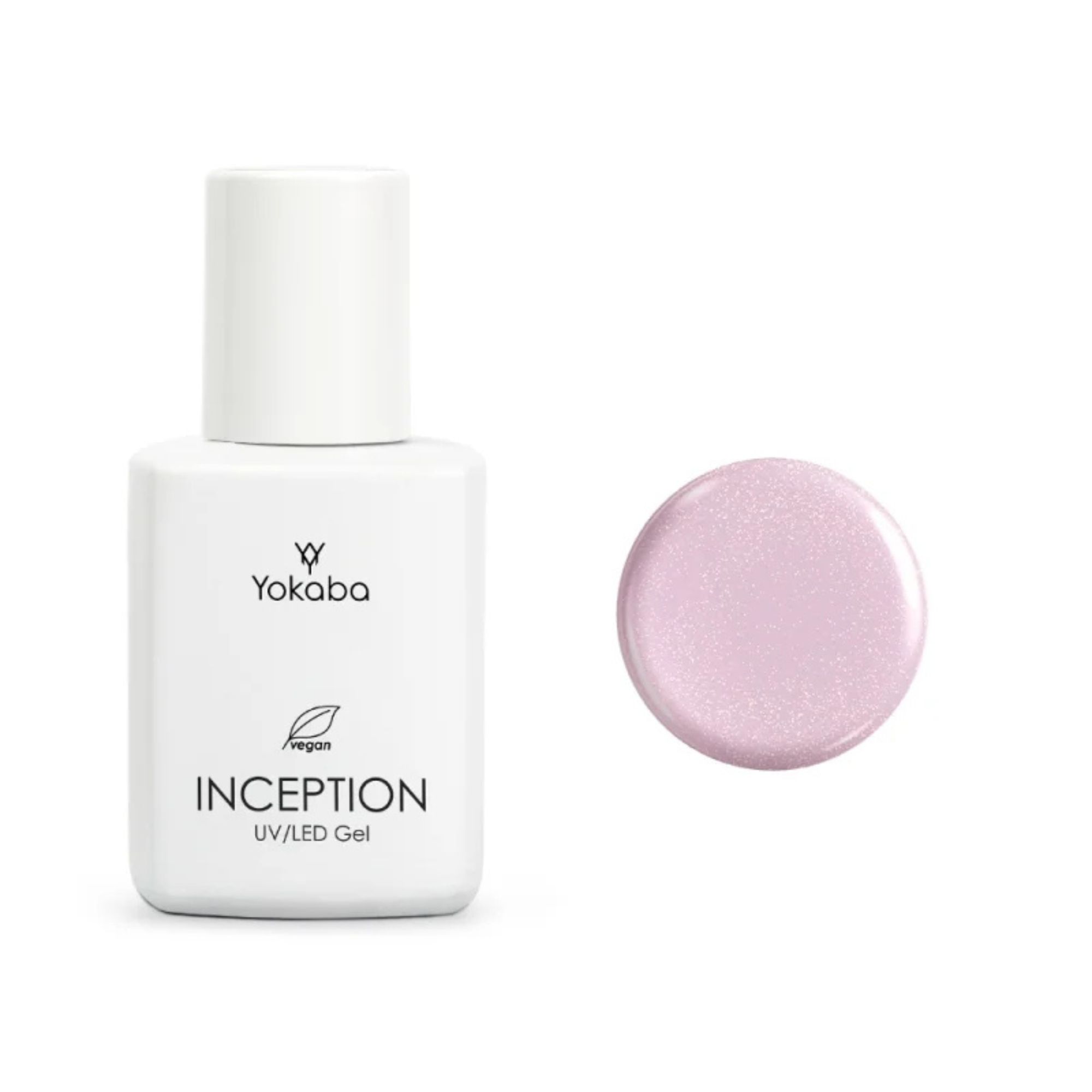 Yokaba-Inception-UV:LED-19-pink-daimond-vegan-gel-za-izgrazhdane-v-butilka-1 Inception UV/LED Gel - 19 Pink Daimond Веган гел за изграждане в бутилка - Image 1